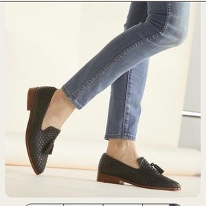 Nisolo Frida Women Black leather loafer, size 6.5